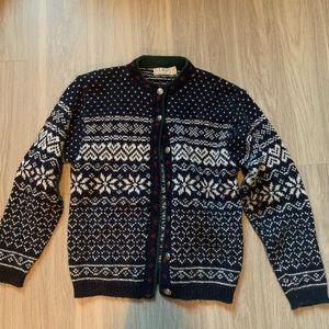 LL Bean Vintage Sweater Cardigan